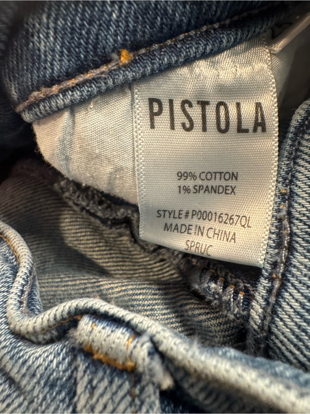 pistola Light Wash Flare Jeans - Picture 5 of 5